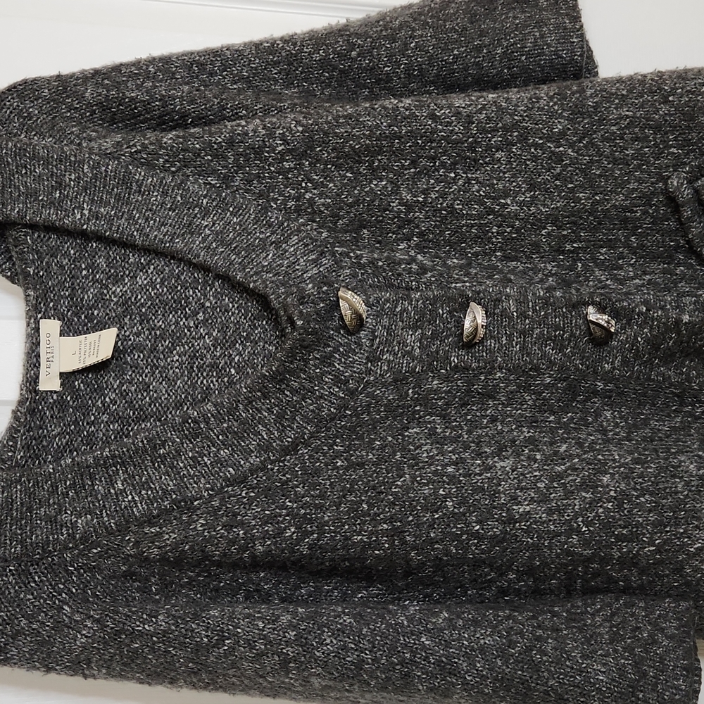 Vertigo Paris Woman's Sweater with Hood